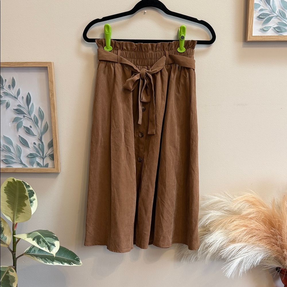 SHEIN Brown Skirt